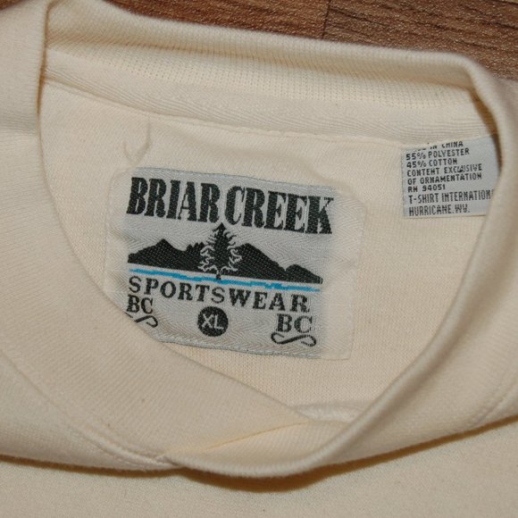 Briar Creek Sportswear Crewneck The American Golfer Sweatshirt - Picture 4 of 5